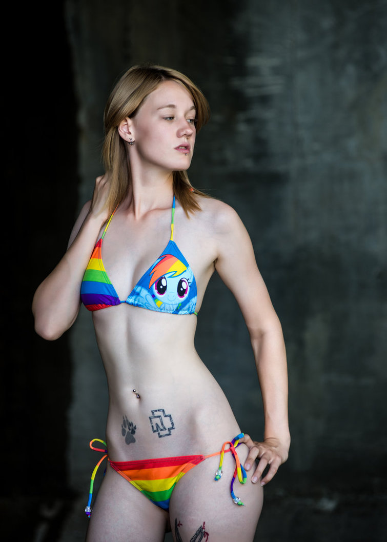 rainbow dash bikini   2 by mariah makabe