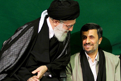 iran wahl vorschau ahmadinejad khamenei 