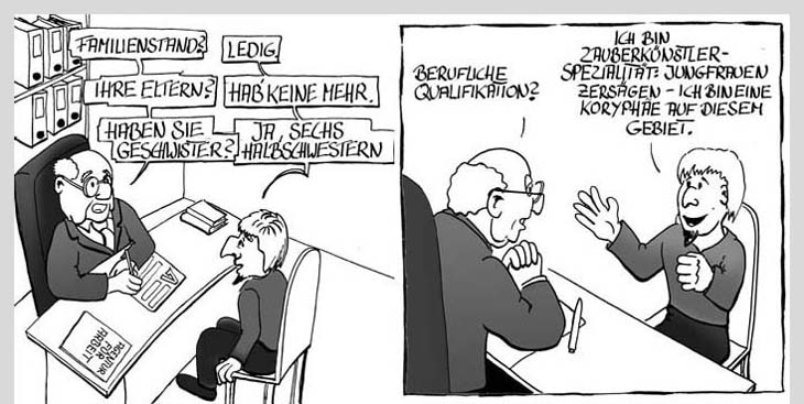 Bilder-Thread zauberer cartoon comic