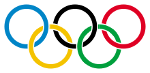 220px-Olympic rings with white rims.svg