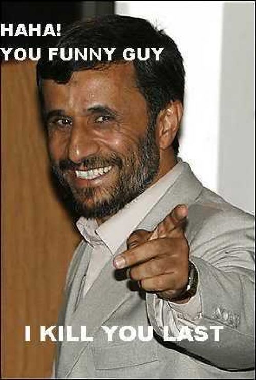 thumbs funny guy i kill you last iran