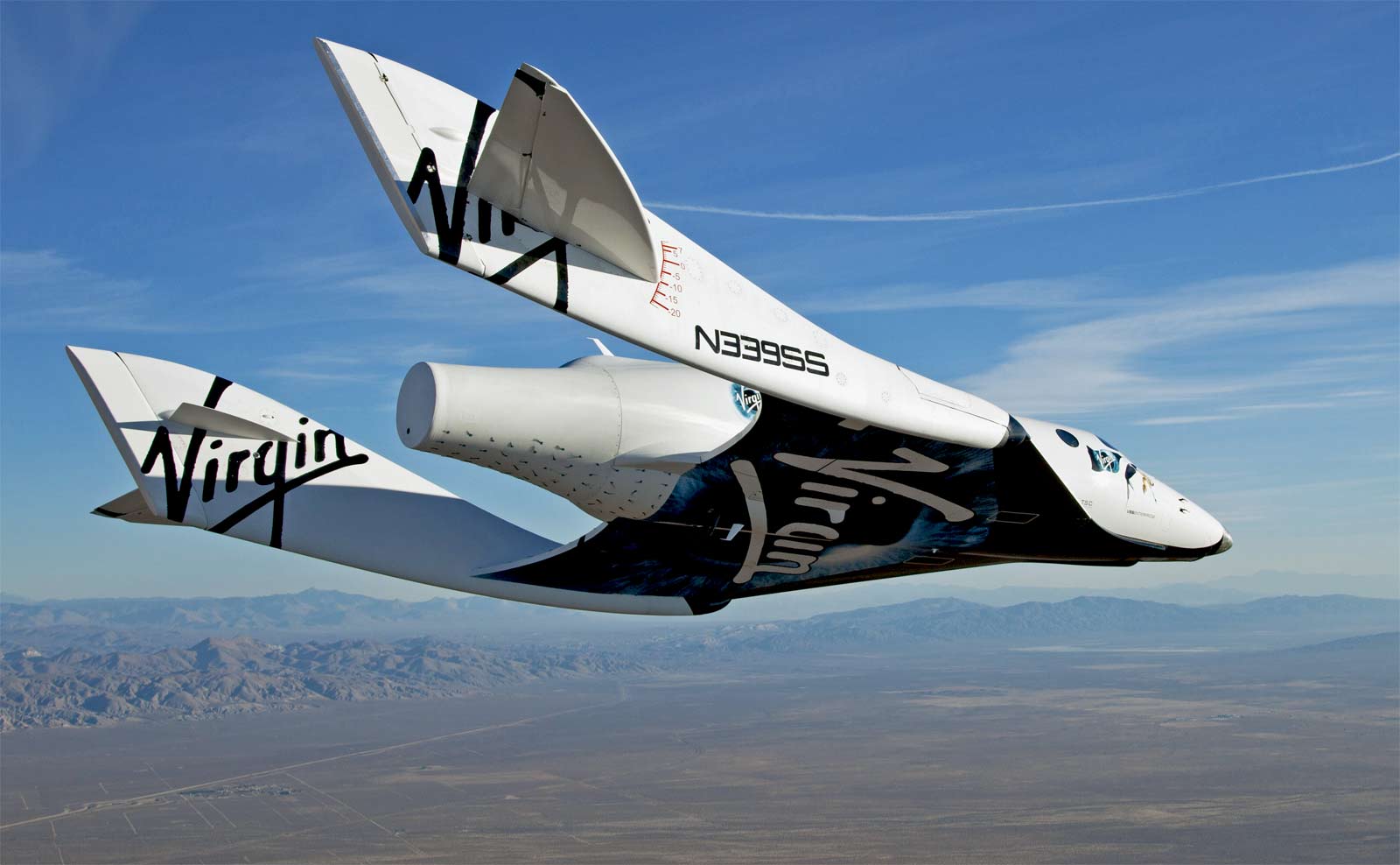 Bilder-Thread Virgin Galactic VSS Enterprise Free Flig