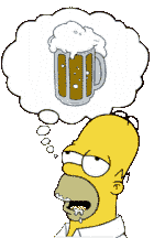 homer simpson beer