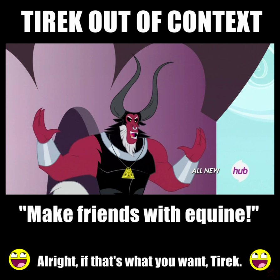 tirek out of context   meme by healer an