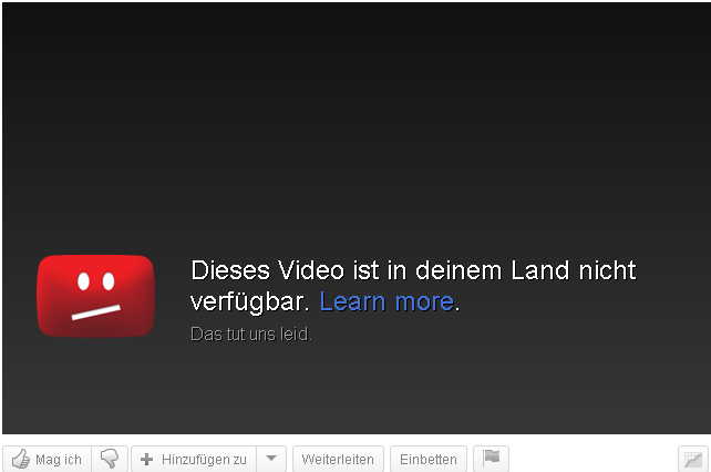 video nicht verfuegbar