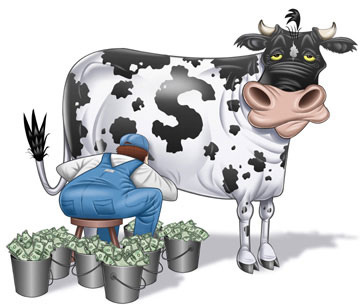 milking the cash cow
