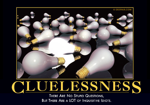 cluelessnessdemotivator