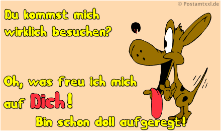 Dich auf freue gif mich Ich freue