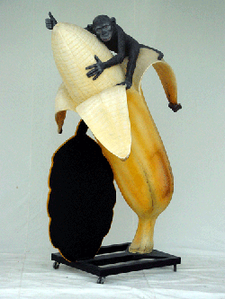 Banane Statue