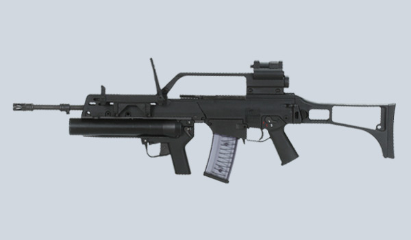 G36 mitGranatwerfer