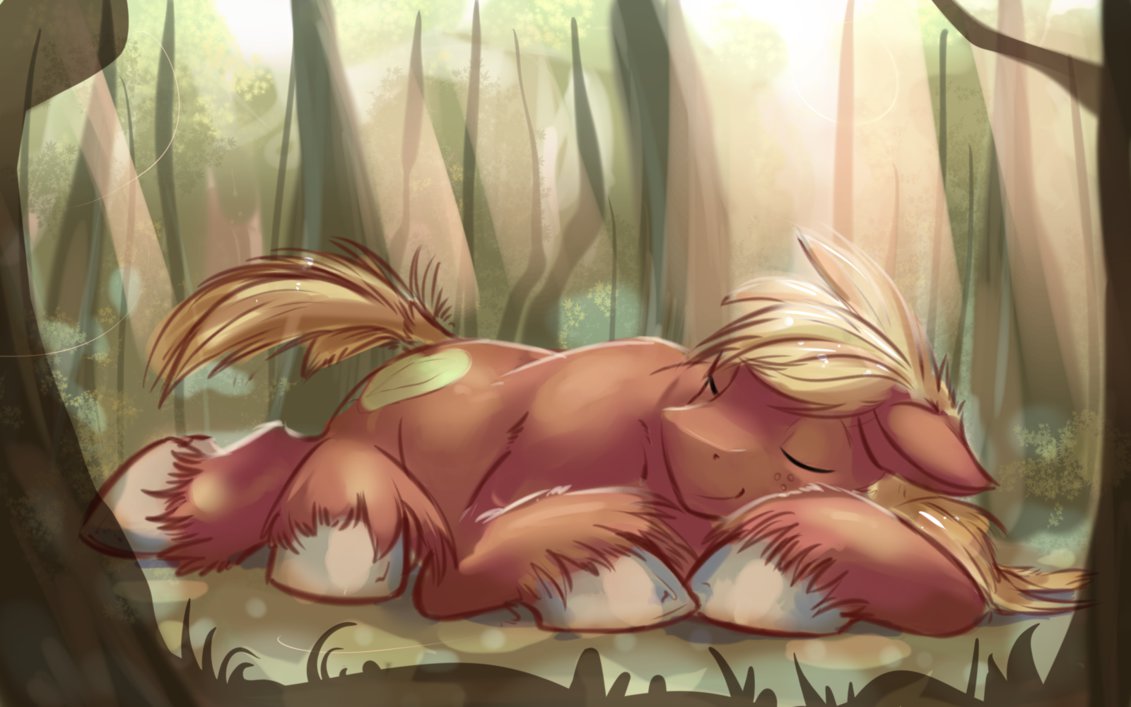 sleeping mac   forest by gsphere-d80nycf