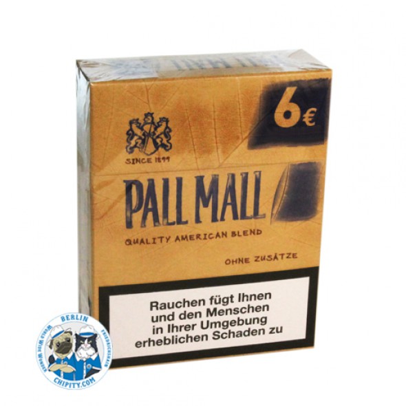 pall mall 6 00 25 st ck ohne zus tze neu