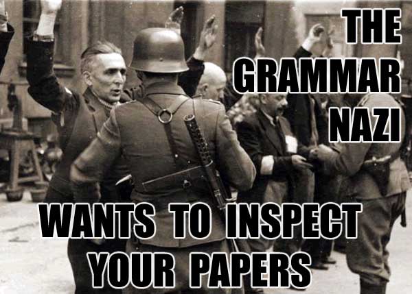 grammar nazi