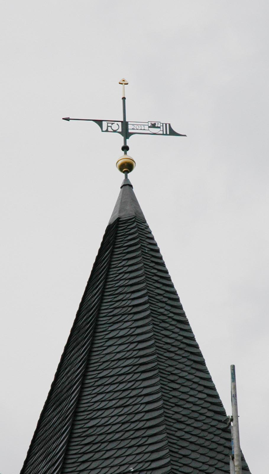 Burg Engelsdorf Turmspitze