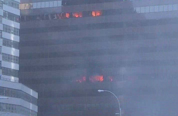 wtc7 incendi dettaglio