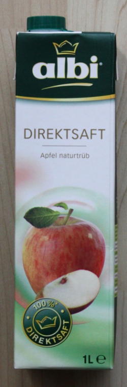 albi direktsaft apfel naturtrueb-l