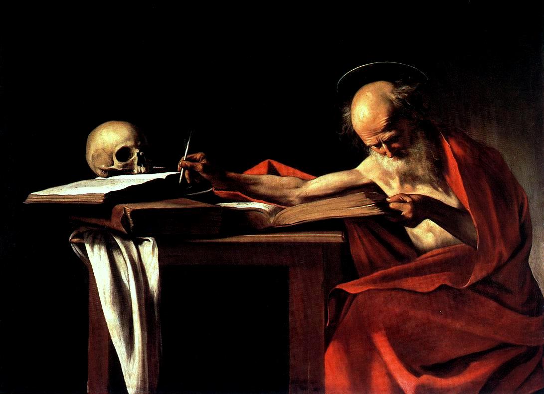 Caravaggio - San Gerolamo