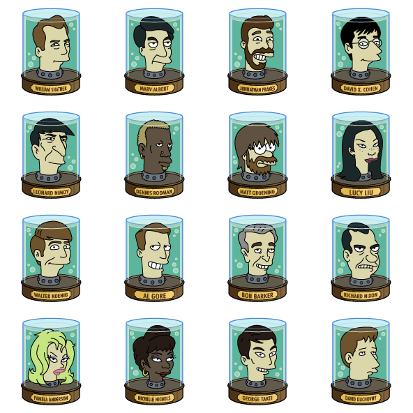 futurama vol 5 heads in jars full