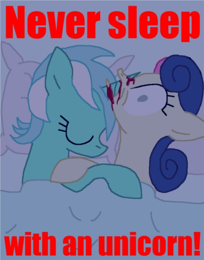 never sleep with an unicorn by cgeta-d3l