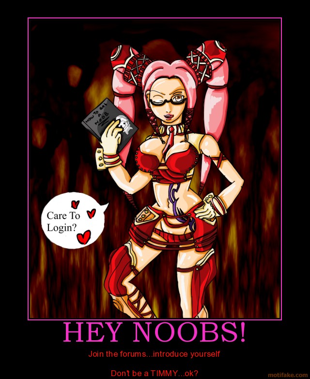 Bilder-Thread hey-noobs-noob-demotivational-poster-123