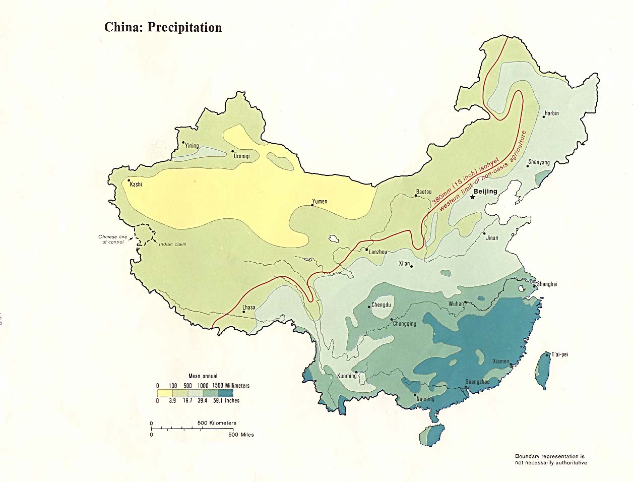 China precipitation