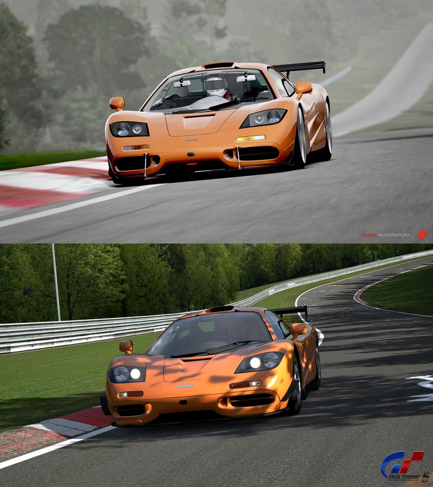 forza motorsport 4 vs gran turismo 5 by 