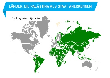 staaten die palaestina anerkennen