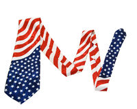gravata-da-bandeira-americana-isolada-no