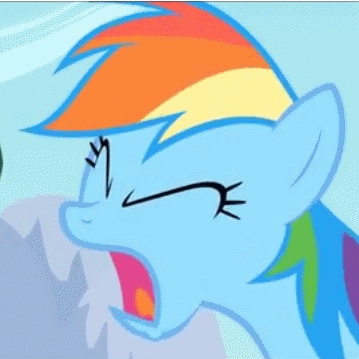 mlpfim rainbow dash louder by rainbowdas