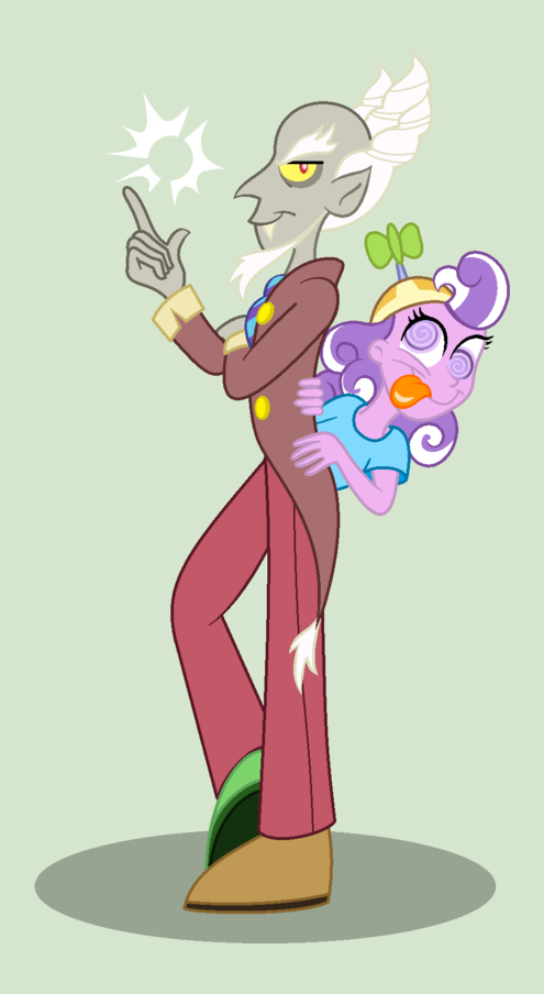 equestria girls  discord and screwball b