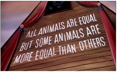 all animals are equal but some animals a