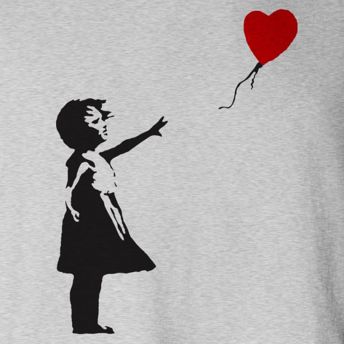 Bilder-Thread 9453e5 banksy balloon girl - spt hood cu