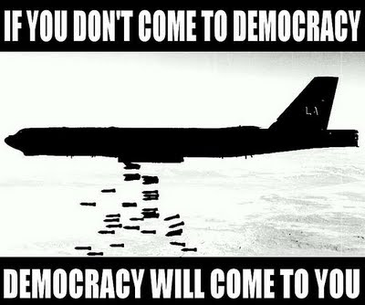 democracy will come to you