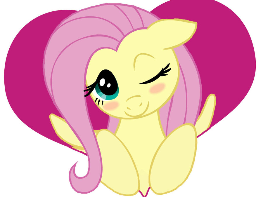 fluttershy heart by kaoruren-d5j7wx1