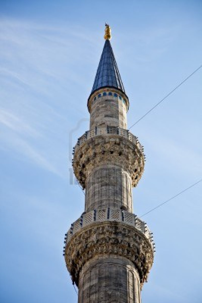 11127817-the-minaret-of-sultanahmet-mosq