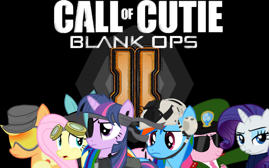 black ops 2 mlp wallpaper by slii-d5t99i