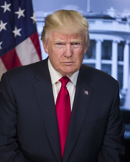 440px-Donald Trump official portrait
