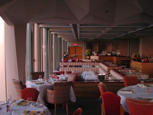 Windows on the world restaurant interior