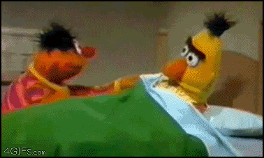 Bert Ernie bed