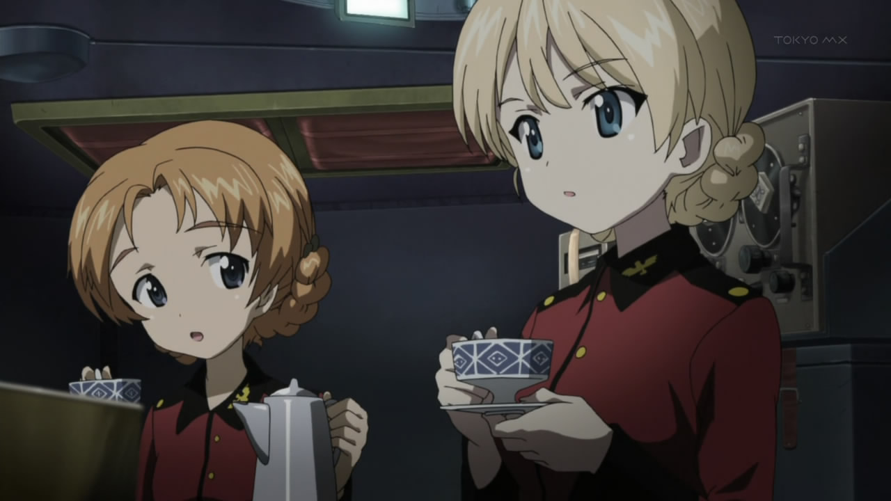 girls und panzer 04 darjeeling orange pe