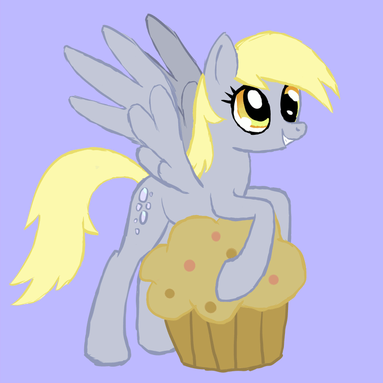 derpy loves muffins    animated by arrkh