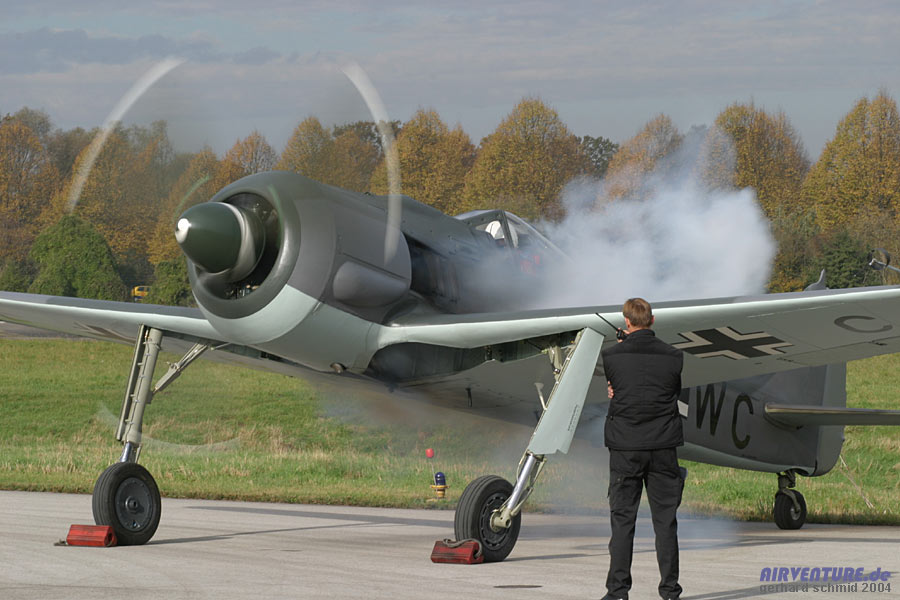 Flug Werk FW190 Anlassen