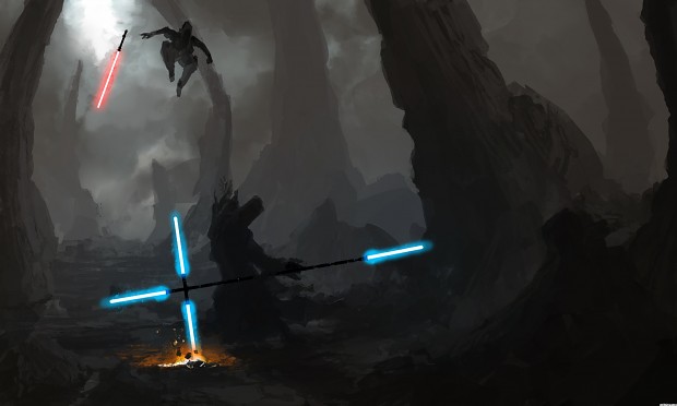 22895-star-wars-jedi-sith-fight-battle