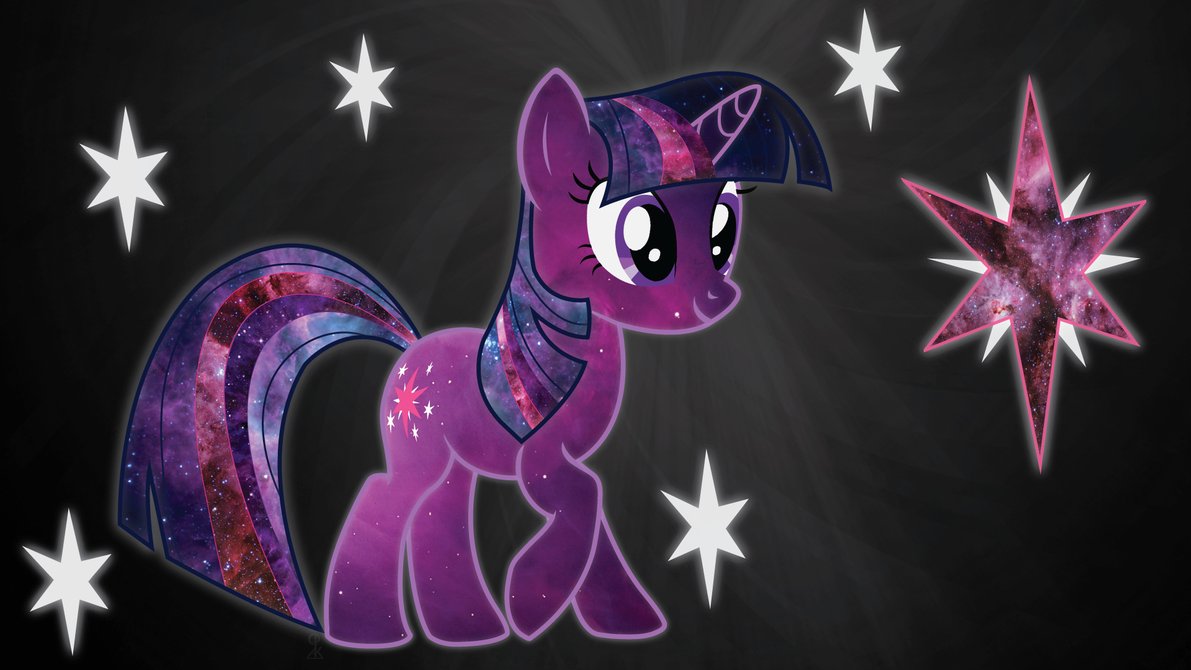 celestial twilight sparkle wallpaper by 