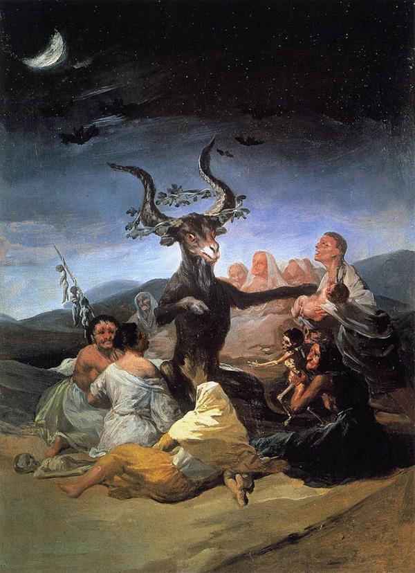 Goya le sabbat des sorciC3A8res