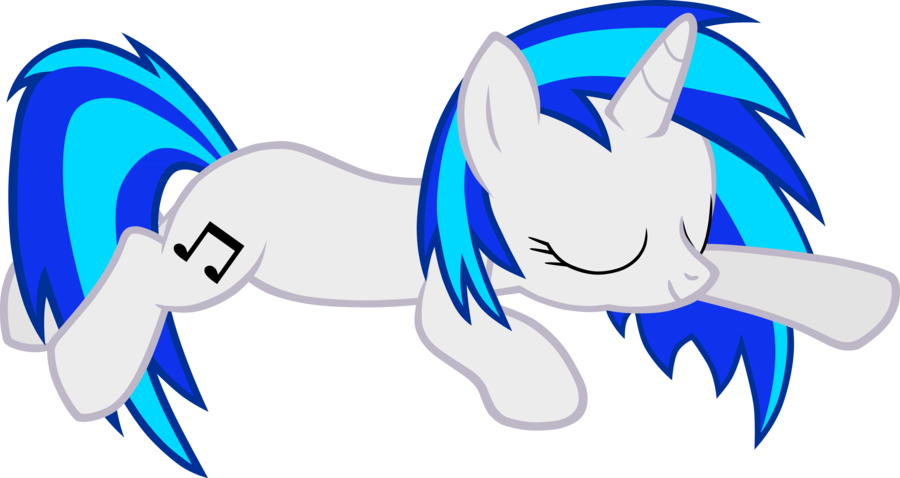 sleeping vinyl scratch by sirhcx-d5g0ijp