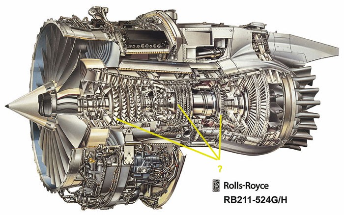 rr rb211 eclate