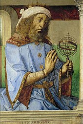 170px-Ptolemy 1476 with armillary sphere
