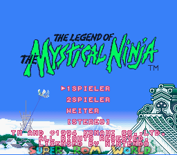 Legend of The Mystical Ninja The 01