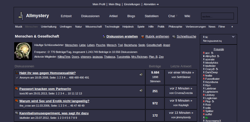 4542b1 Menschen  Gesellschaft  Allmyster